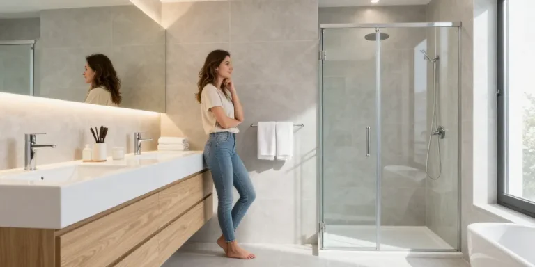 plan salle de bain 6m2 sans wc