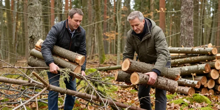 ramassage de bois gratuit