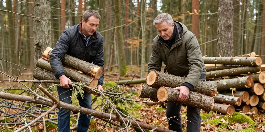 Ramassage de bois gratuit : les solutions légales pour votre chauffage hivernal