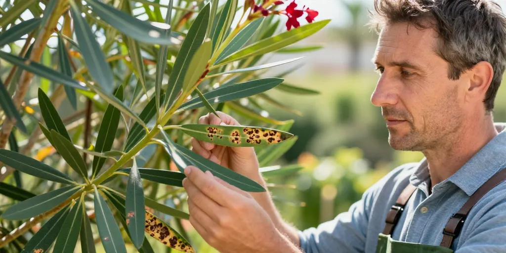Septoriose laurier rose : les traitements efficaces pour sauver vos arbustes malades