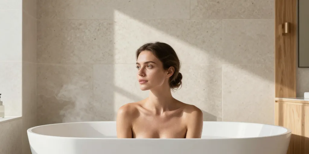 Tendances salle de bain : les styles minéraux et naturels de 2025