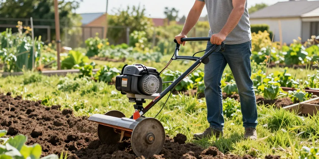 Faut-il louer ou acheter un motoculteur thermique pour retourner son jardin ?