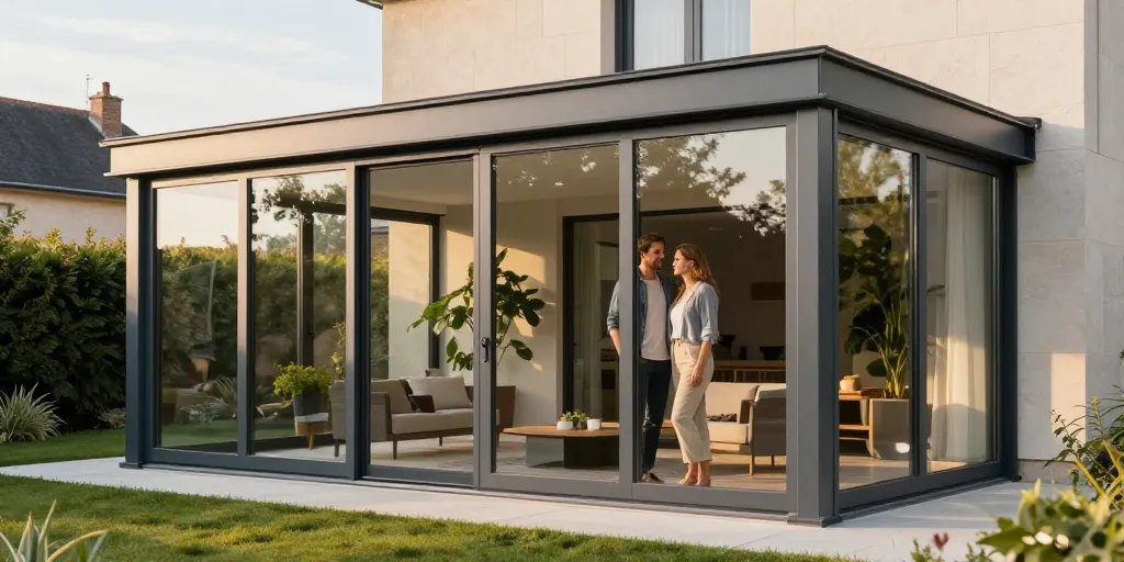 L’extension de maison sur-mesure : l’expertise de la véranda alu en Île-de-France