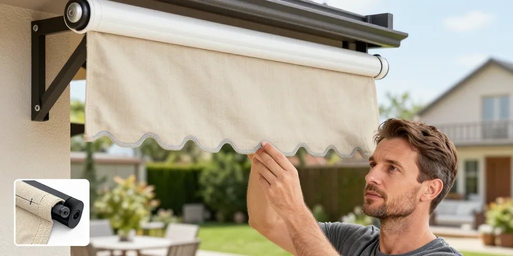 Lambrequin pour store banne : ce que les vendeurs ne vous disent pas avant d’acheter