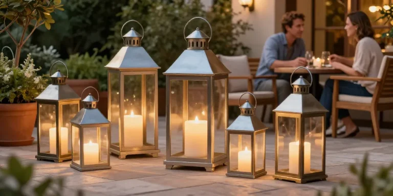 Lanterne terrasse extérieur : le guide pour illuminer votre espace avec style