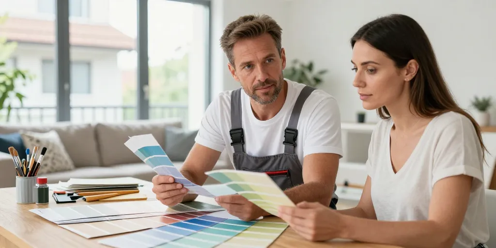 Peintre à Nyon : comment choisir les couleurs adaptées à chaque pièce de son logement