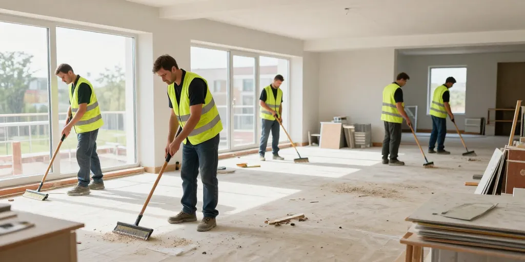 Pourquoi nettoyer un chantier avant sa livraison ?