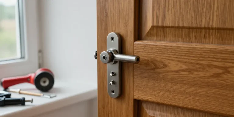 changer barillet serrure sans clé porte fermée
