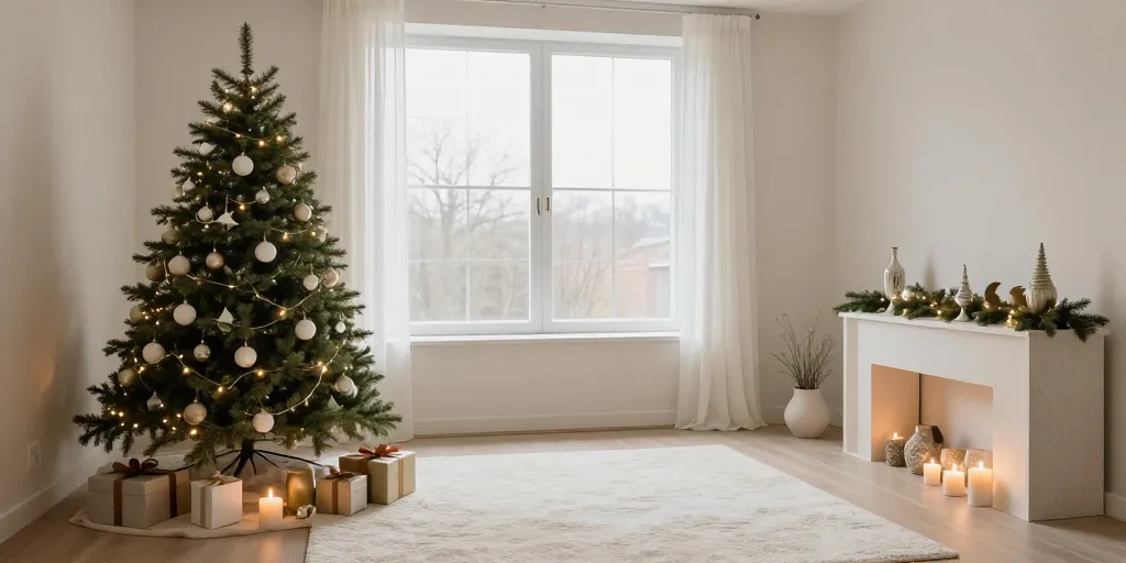 Décorer son salon pour Noël sans surcharger l’espace